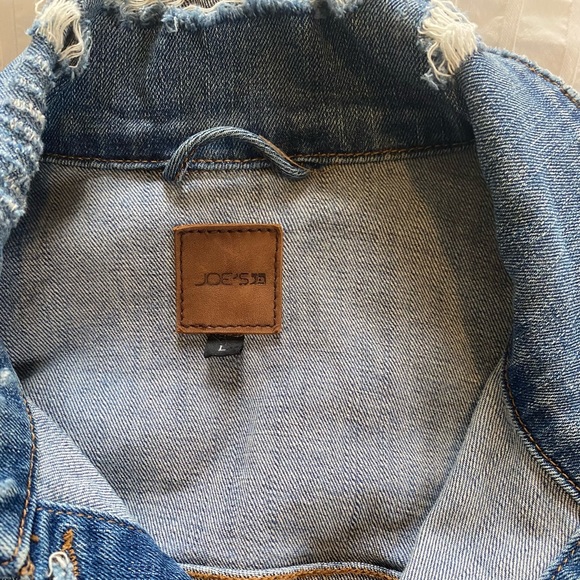 Joe’s Jeans distressed jean denim jacket - Picture 7 of 7
